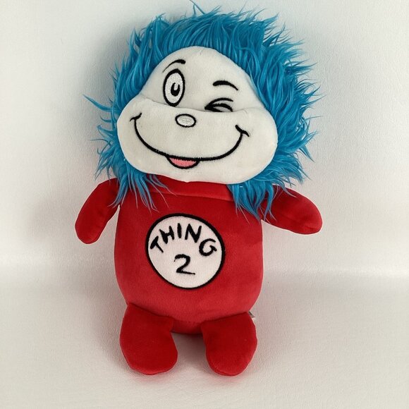 Aurora Other - Dr Seuss Thing 2 Aurora World Plush Bean Bag Stuffed Animal 10" Toy 2021